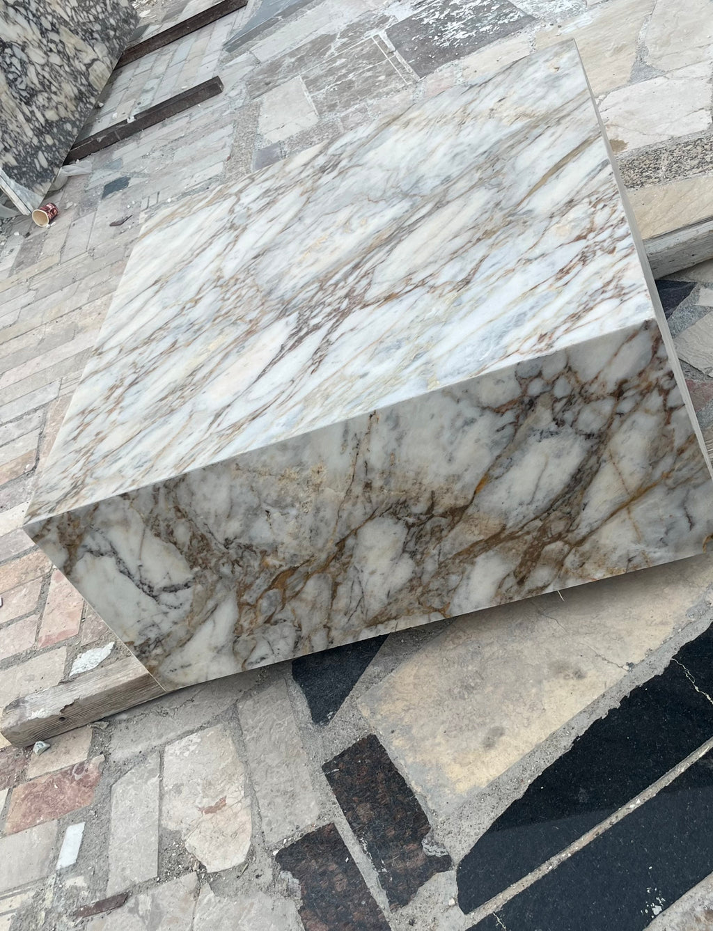 Calacatta Viola Marble Coffee Table – Professionally Sealed